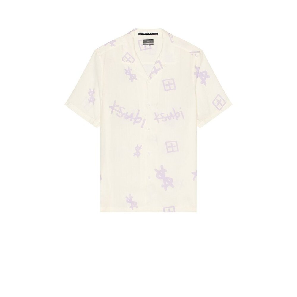 Ksubi Kash Box Resort SS Shirt in White